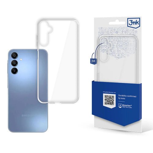 3mk Clear Case Samsung Galaxy A15 5G tok, átlátszó