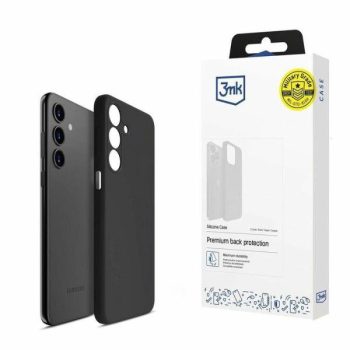3mk Silicone Case Samsung Galaxy A15 5G tok, fekete