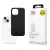 3mk Hardy Apple Silky Leather MagCase Apple iPhone 15 tok, fekete