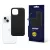 3mk Hardy Apple Silky Leather MagCase Apple iPhone 15 Plus tok, fekete