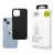 3mk Hardy Apple Silky Leather MagCase Apple iPhone 14 tok, fekete