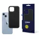 3mk Hardy Apple Silky Leather MagCase Apple iPhone 14 Plus tok, fekete