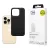 3mk Hardy Apple Silky Leather MagCase Apple iPhone 14 Pro Max tok, fekete