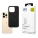3mk Hardy Apple Silky Leather MagCase Apple iPhone 13 Pro Max tok, fekete