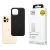 3mk Hardy Apple Silky Leather MagCase Apple iPhone 12 / 12 Pro tok, fekete