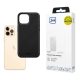 3mk Hardy Apple Silky Leather MagCase Apple iPhone 12 / 12 Pro tok, fekete