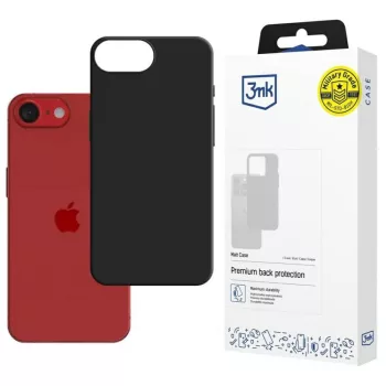 3MK Matt Case Apple iPhone 16E tok, fekete