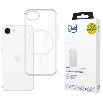 3MK MagCase Apple iPhone 16E tok, átlátszó