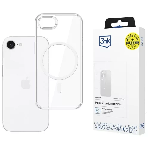 3MK MagCase Apple iPhone 16E tok, átlátszó