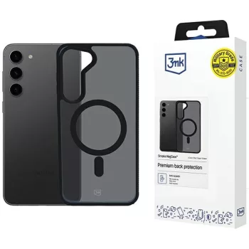3MK Smoke MagCase Samsung Galaxy S24 S921 tok, fekete