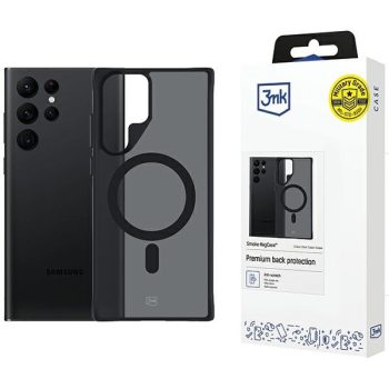 3MK Smoke MagCase Samsung S22 Ultra 5G, fekete