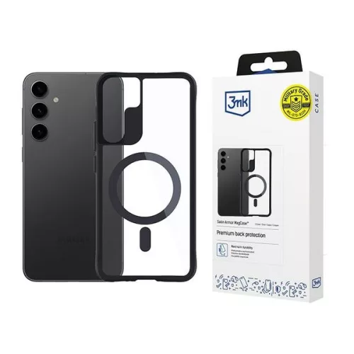 3MK Satin Armor MagCase Samsung Galaxy S24 S921, átlátszó