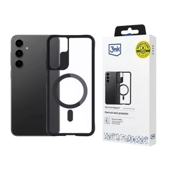   3MK Satin Armor MagCase Samsung Galaxy S24 Plus S926 tok, átlátszó-fekete