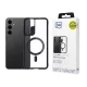 3MK Satin Armor MagCase Samsung Galaxy S24 Plus S926 tok, átlátszó-fekete