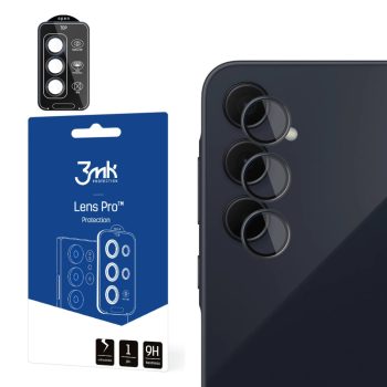   3mk Lens Protection Pro Black Camera Cover Samsung Galaxy A55 5G kameravédő