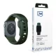 3MK szilikon óraszíj Apple Watch 38/40/41mm, zöld