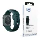 3MK Szilikon óraszíj Apple Watch 38/40/41mm, zöld