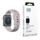 3MK szilikon óraszíj Apple Watch 38/40/41mm, rózsaszín