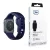 3MK szilikon óraszíj Apple Watch 38/40/41mm, kék