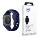 3MK szilikon óraszíj Apple Watch 38/40/41mm, kék