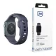 3MK szilikon óraszíj Apple Watch 42/44/45/49mm, szürke