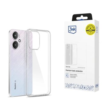 3mk Clear Case for Xiaomi Redmi 13C 5G - tok, átlátszó