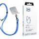 3MK EasyClip, kék (fekete) telefonzsinór, kék
