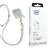 3MK EasyClip, fehér (arany) telefoncsipesz, fehér