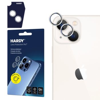   3mk HARDY Lens Protection Pro Glass Apple iPhone 15 / 15 Plus kameravédő, ezüst
