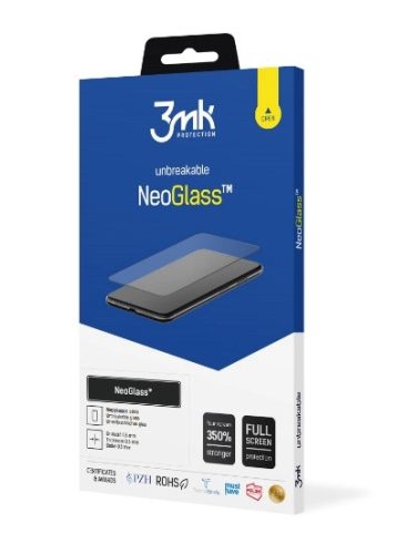 3MK NeoGlass Samsung Galaxy S24 Plus, edzett üvegfólia