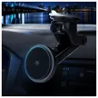 3MK Car MagCharger MagSafe vezeték nélküli töltő és autóstartó, fekete