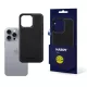 3mk Hardy Apple Silky Leather MagCase Apple iPhone 16 Pro Max tok, fekete