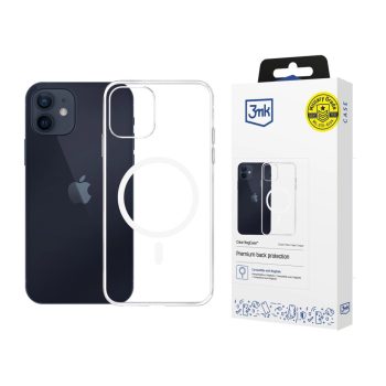 3mk Clear MagCase Apple iPhone 12/12 Pro tok, átlátszó