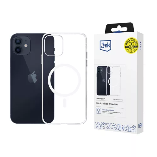 3mk Clear MagCase Apple iPhone 12/12 Pro tok, átlátszó