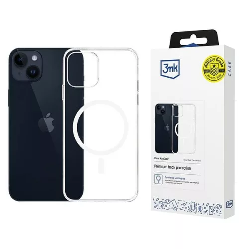 3MK Clear MagCase iPhone 13 tok, átlátszó