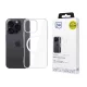 3MK tok, átlátszó MagCase iPhone 16 Pro 6.3" tok, átlátszó