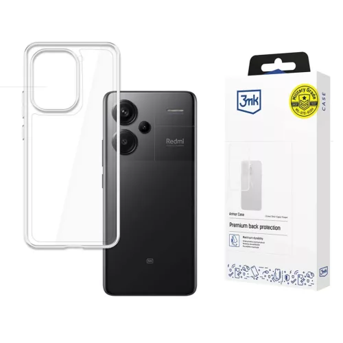 3mk Armor Case for Xiaomi Redmi Note 13 Pro+ - tok, átlátszó