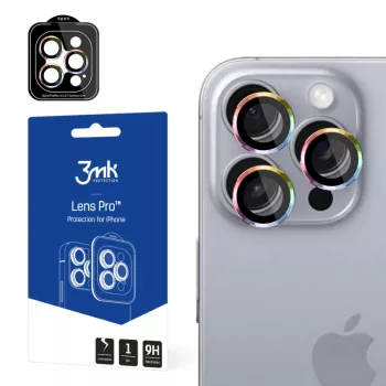   3mk Lens Protection Pro Camera Cover kamera lencse védő edzett üveg iPhone 16 Pro /16 Pro Max, színes