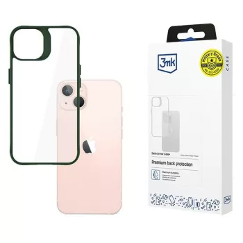 3MK Satin Armor Case+ iPhone 14 tok, zöld