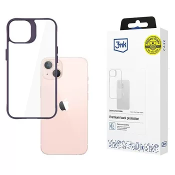 3MK Satin Armor Case+ iPhone 14 tok, lila