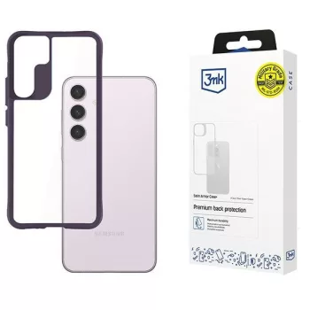 3MK Satin Armor Case+ Samsung Galaxy S24 tok, lila
