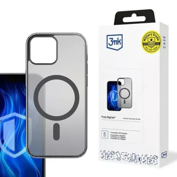 3MK Frosty MagCase iPhone 15 tok, fekete