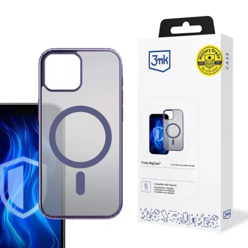 3mk Frosty MagCase iPhone 12 Pro Max tok, lila