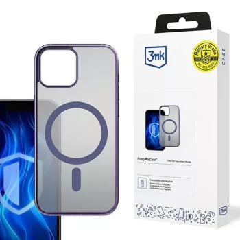 3MK Frosty MagCase iPhone 15 Plus tok, lila