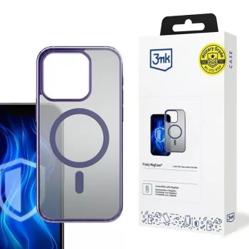 3MK Frosty MagCase iPhone 16 Pro tok, lila