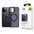 3MK Smoke Case iPhone 12 Pro Max Magsafe & Stand tok, fekete