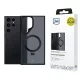 3MK Smoke Case Samsung Galaxy S24 Ultra Magsafe & Stand tok, fekete