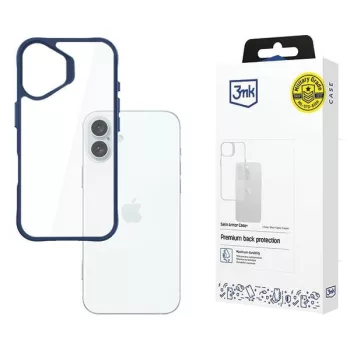   3MK SatinArmor+ Case iPhone 16 Plus 6.7" tok, kék Military Grade