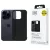 Case 3MK Just20g Matt Case iPhone 14 Pro tok, fekete