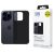 3MK Just20g Matt Case iPhone 15 Pro Max tok, fekete
